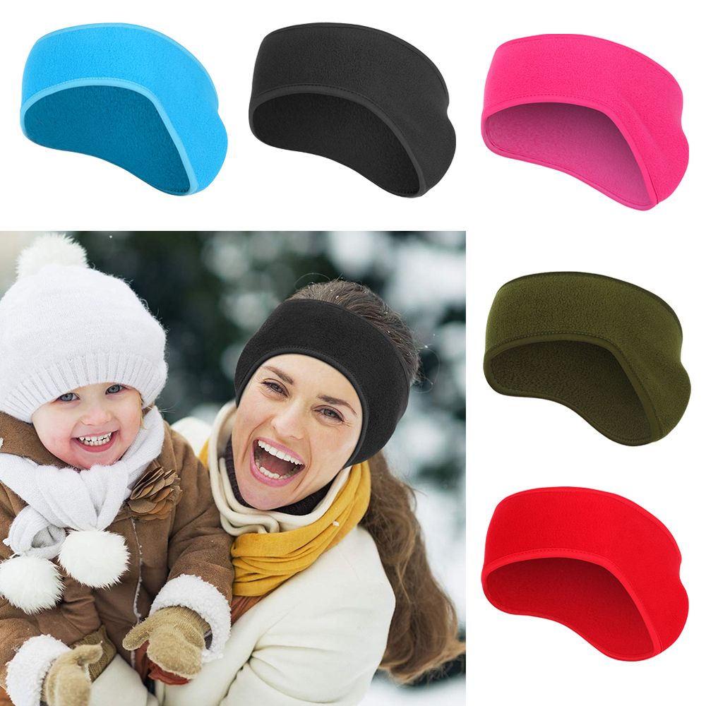 Fleece Ear Warmer Band - 1 قطعة: عصابة شعر، عصابة شعر