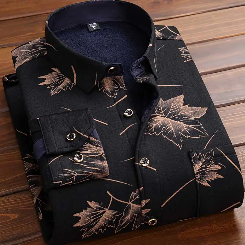 Flannel Shirt Lined - قميص رجالي من الصوف 2026 خريف