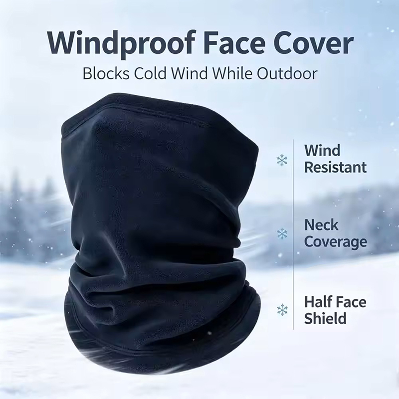 وشاح رقبة شتوي دافئ من الصوف ا - مراجعة Neck Gaiter Fleece وسعره