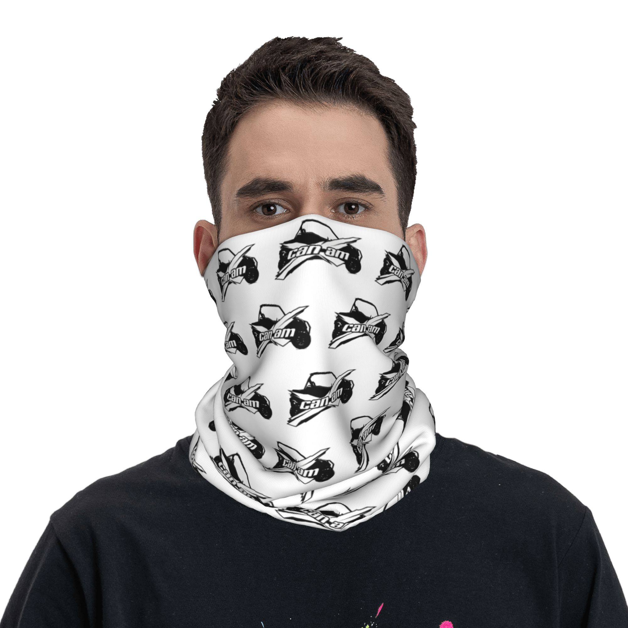 مخصص Can Am باندانا الشتاء الر - مراجعة Neck Gaiter Fleece وسعره