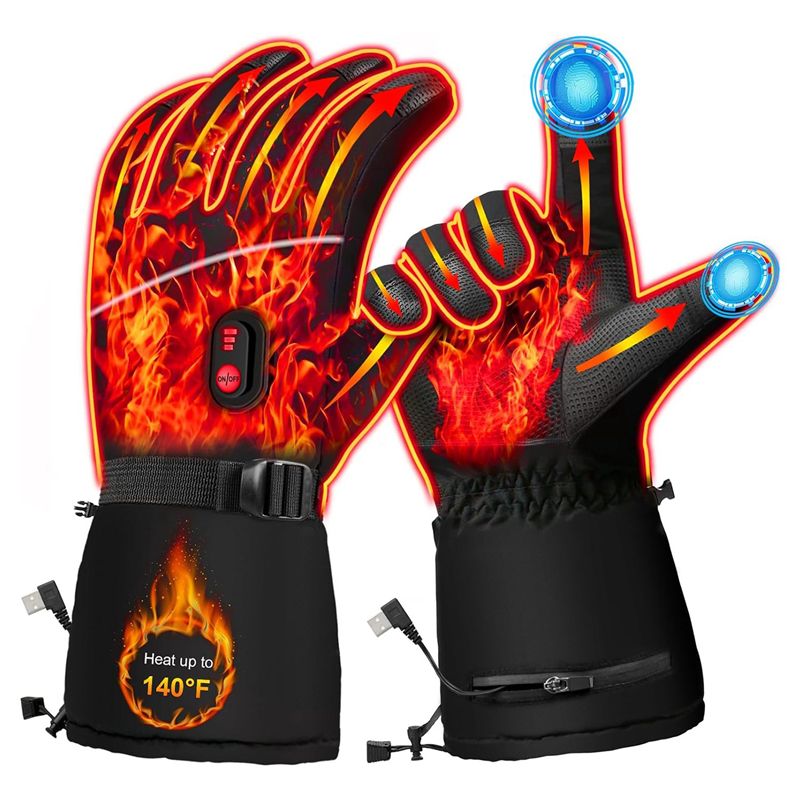 A07T-قفازات كهربائية مدفأة لتد - مراجعة Hand Warmer Electric وسعره