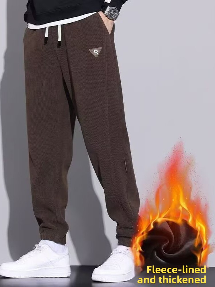بنطلون رياضي شتوي للرجال مبطن  - مراجعة Corduroy Pant Warm وسعره
