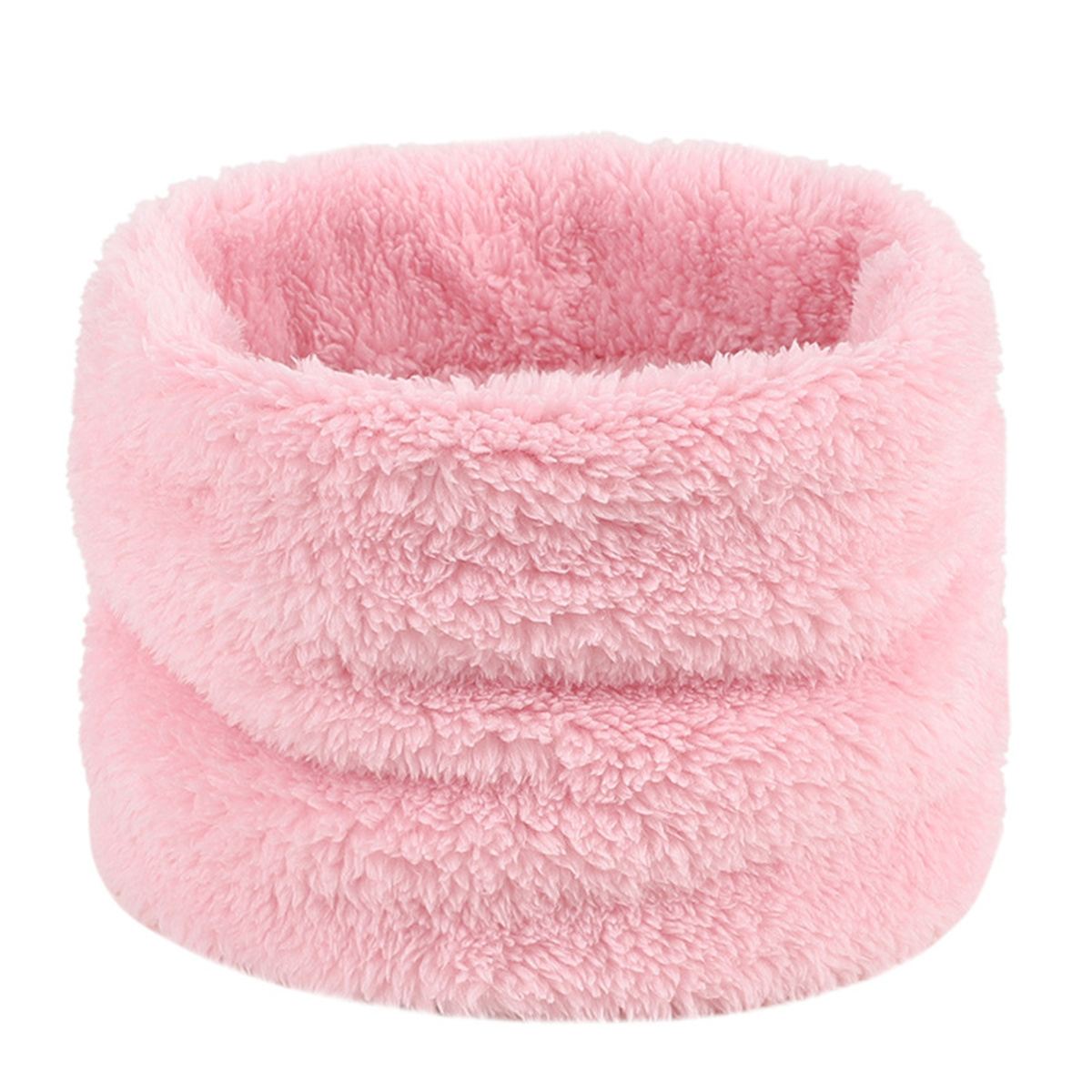 جديد لون خالص مبطن بالصوف مقاو - مراجعة Neck Gaiter Fleece وسعره