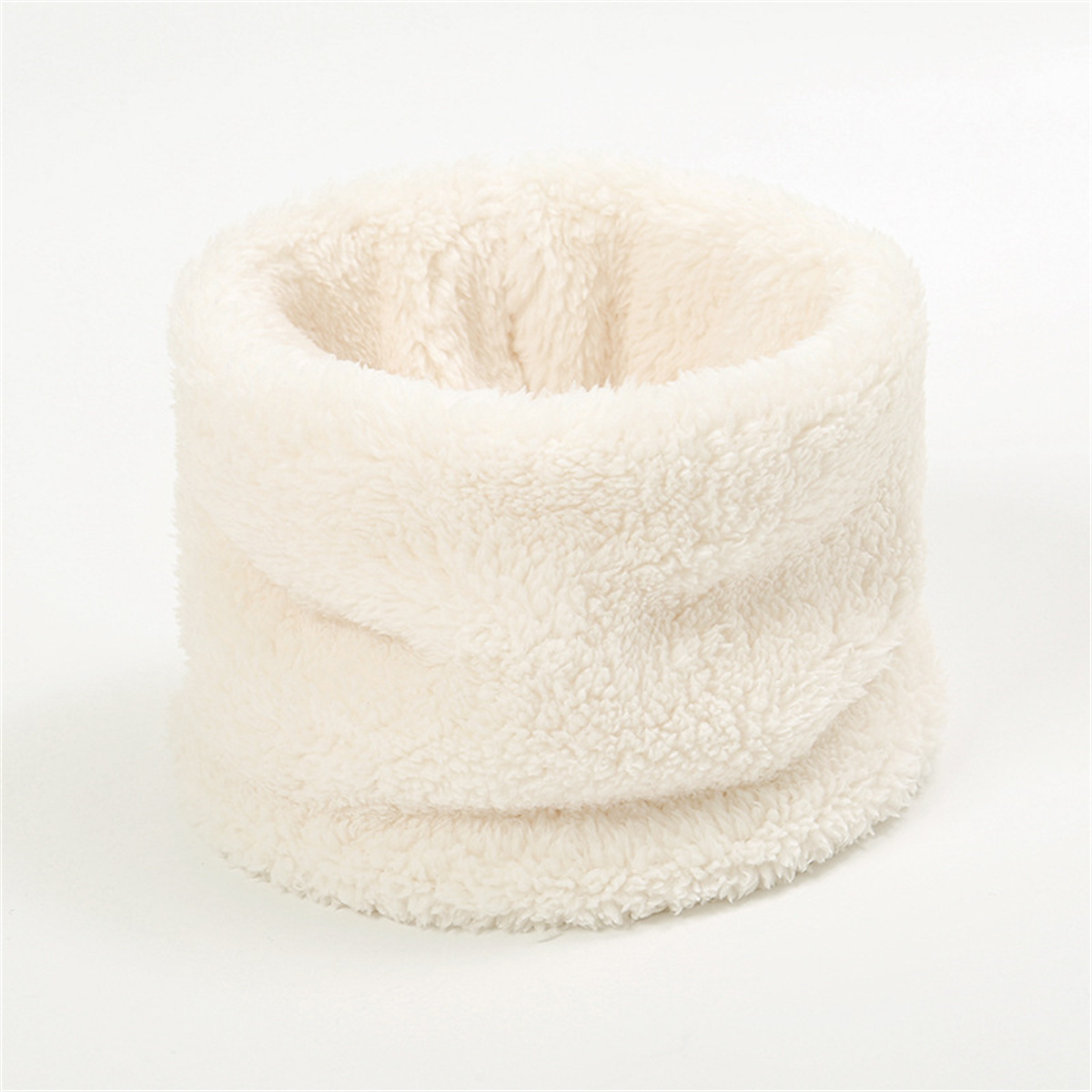 جديد لون خالص مبطن بالصوف مقاو - مراجعة Neck Gaiter Fleece وسعره