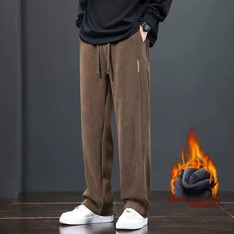 بنطلون رجالي كاجوال من القطيفة - مراجعة Corduroy Pant Warm وسعره
