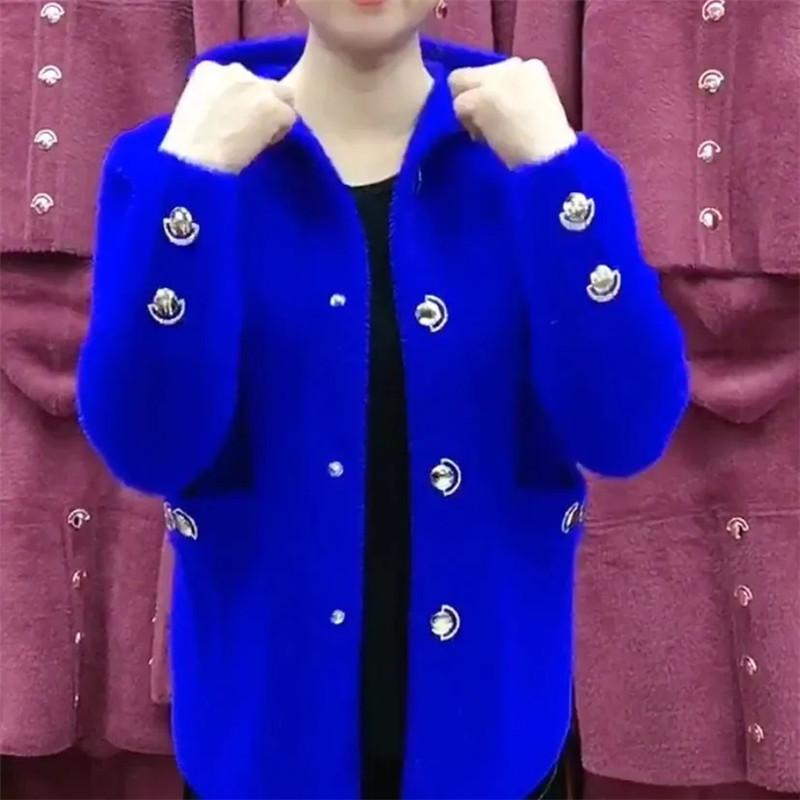 جديد منتصف العمر المسنين الأم  - مراجعة Wool Coat Peacoat وسعره