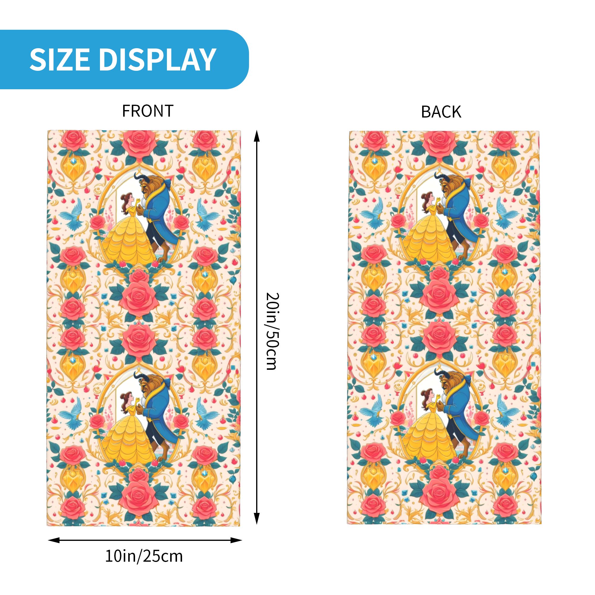 غطاء رقبة مخصص بتصميم الجميلة  - مراجعة Neck Gaiter Fleece وسعره