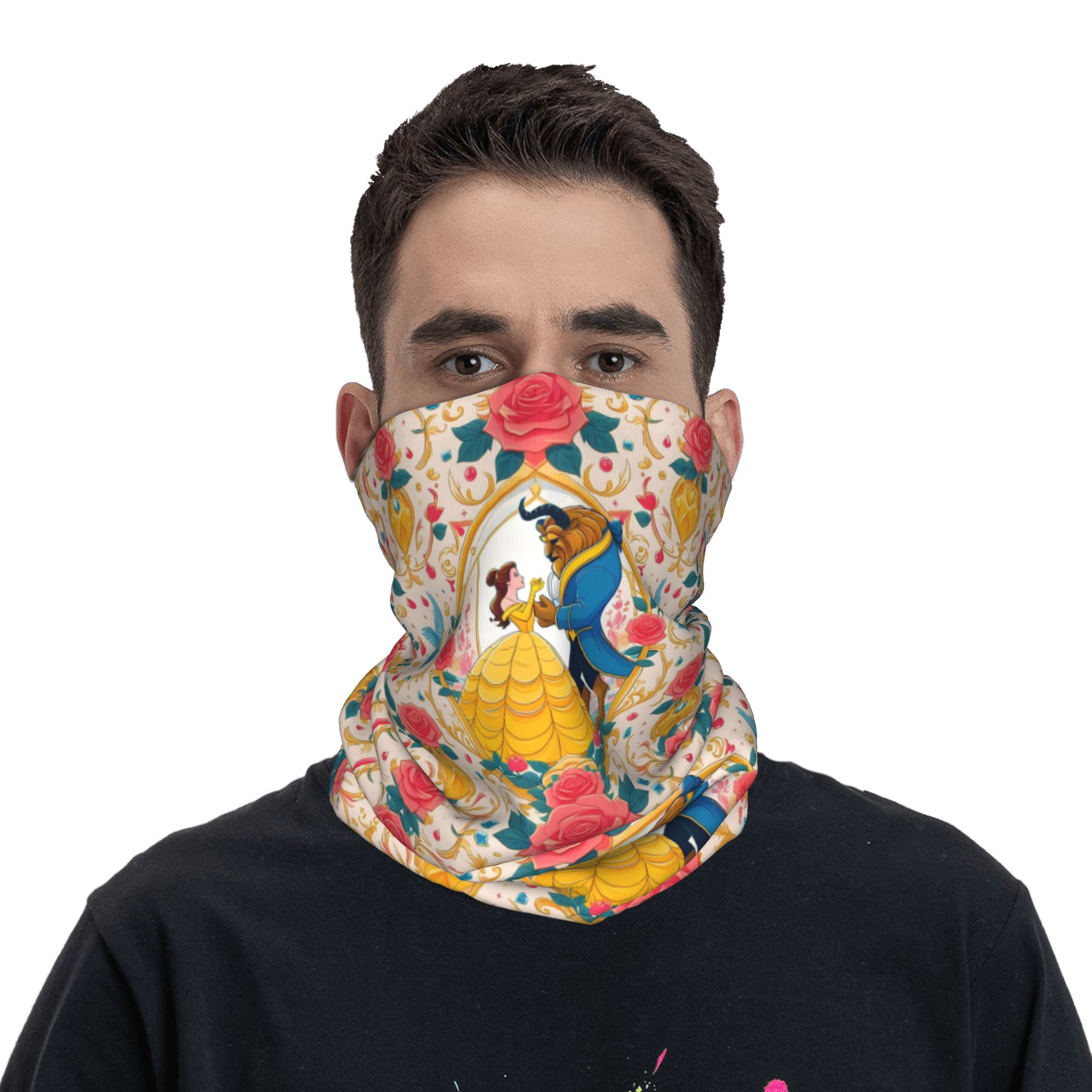 غطاء رقبة مخصص بتصميم الجميلة  - مراجعة Neck Gaiter Fleece وسعره