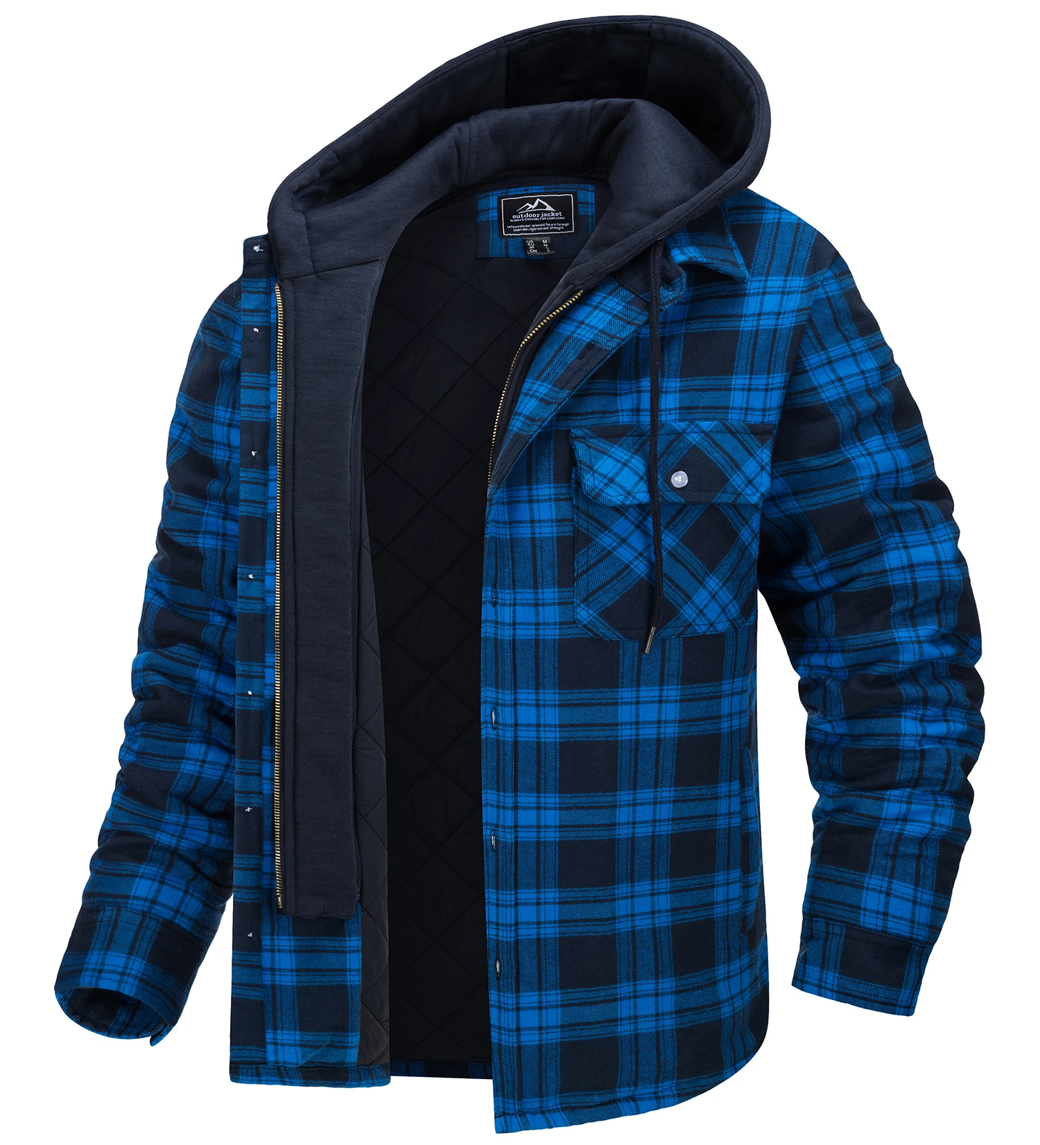 جاكيت قميص فلانيل رجالي 2026 م - مراجعة Flannel Shirt Lined وسعره