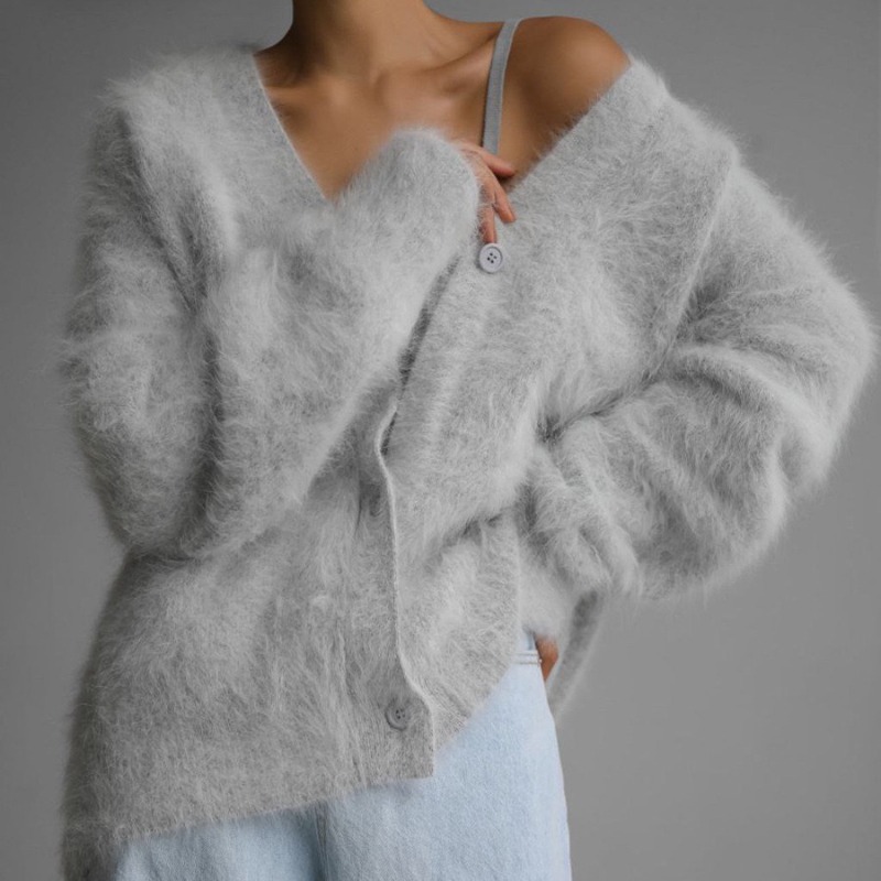 كارديجان نسائي منسوج بياقة على - مراجعة Wool Coat Peacoat وسعره