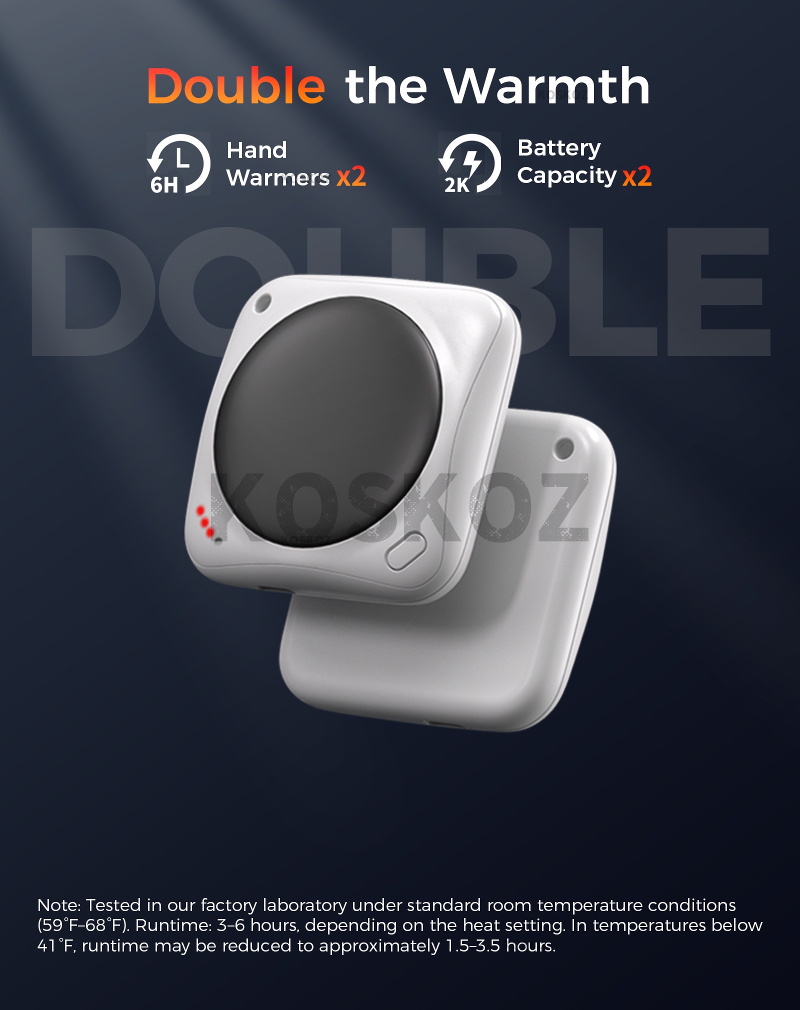 مجموعة من 2 جهاز تدفئة يدوي قا - مراجعة Hand Warmer Electric وسعره